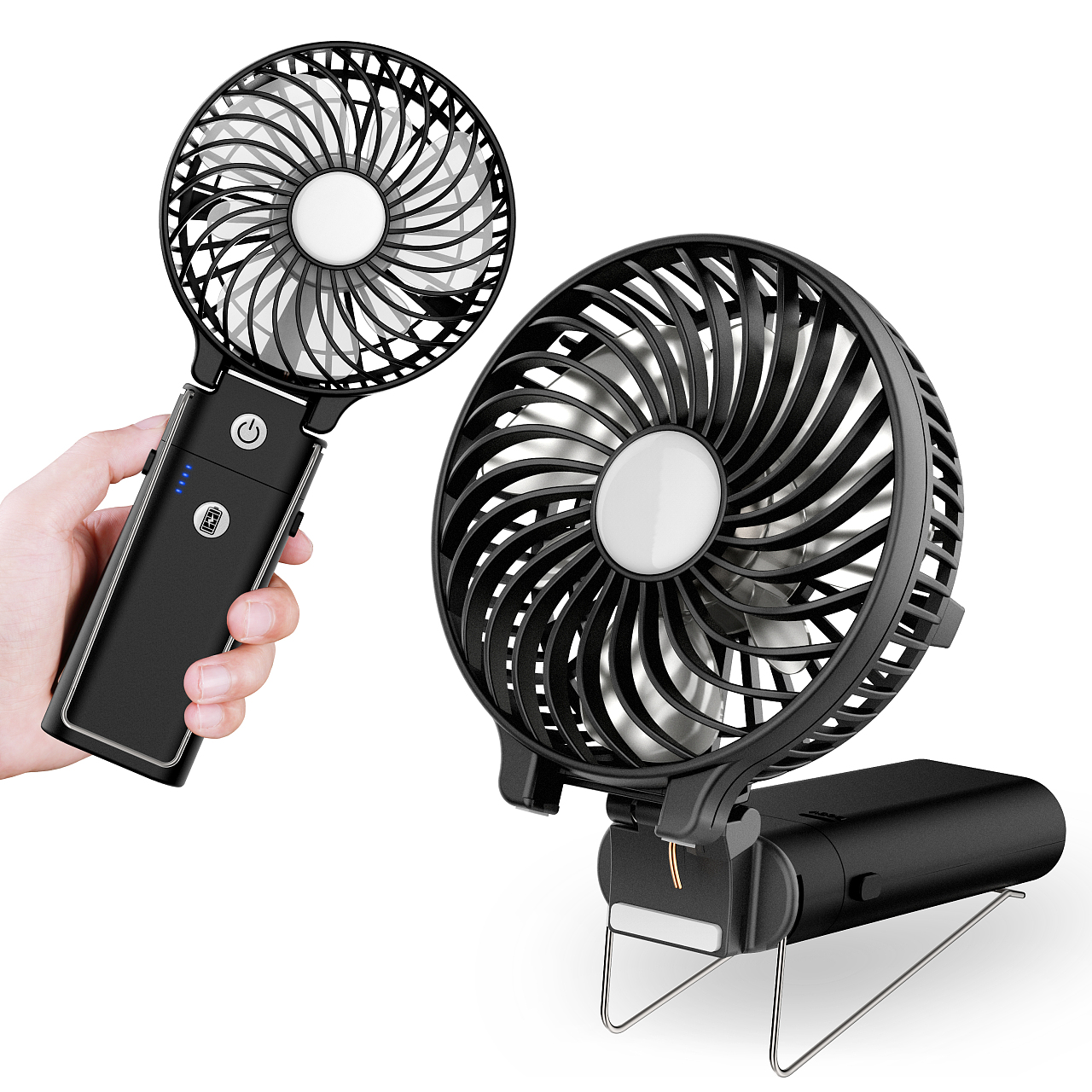 从构思到上架 手持电风扇的三维建模渲染与亚马逊产品作图全解析